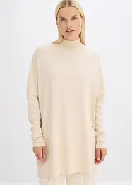 Maglione stile poncho in misto viscosa morbido, bonprix