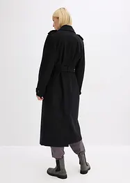 Trench effetto lana, bonprix