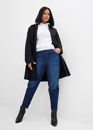Mom jeans cropped, vita alta, bonprix