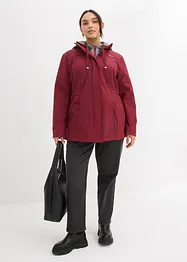 Giacca lunga 2 in 1 in softshell idrorepellente, bonprix
