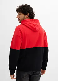 Felpa con cappuccio, slim fit, bonprix