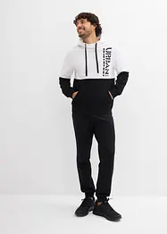Felpa con cappuccio, slim fit, bonprix
