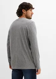 Maglia a maniche lunghe in puro cotone biologico (pacco da 2), bonprix