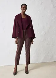Pantaloni aderenti con lana, bonprix