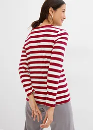 Maglia a righe in puro cotone biologico, bonprix