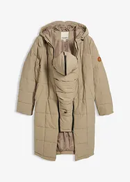 Giubbotto trapuntato prémaman 3 in 1 con inserto babywearing e poliestere riciclato, bonprix