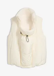 Gilet prémaman double face 4 in 1 con inserto babywearing, bonprix