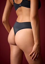 Perizoma alto lucido (pacco da 2), bonprix