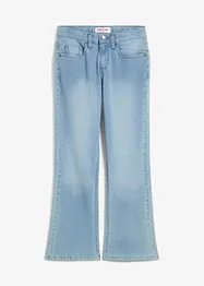 Jeans bootcut, vita media, bonprix