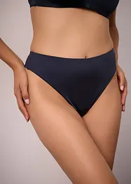 Perizoma a vita alta con effetto lucido (pacco da 2), bonprix