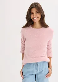 Maglione morbido con maniche ampie, bonprix
