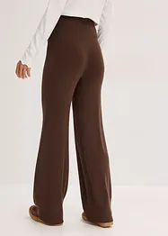 Pantaloni in maglia di soffice misto viscosa, bonprix
