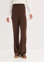 Pantaloni in maglia di soffice misto viscosa, bonprix