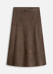 Gonna midi in maglia, bonprix