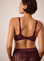 Reggiseno con coppe preformate, spalline imbottite e pizzo delicato, bonprix