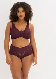 Reggiseno con coppe preformate, spalline imbottite e pizzo delicato, bonprix