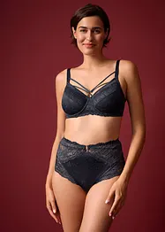 Panty a vita alta in pizzo delicato, bonprix