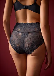 Panty a vita alta in pizzo delicato, bonprix