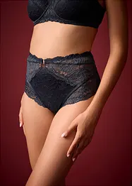 Panty a vita alta in pizzo delicato, bonprix