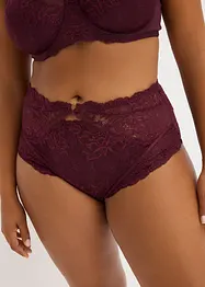 Panty a vita alta in pizzo delicato, bonprix