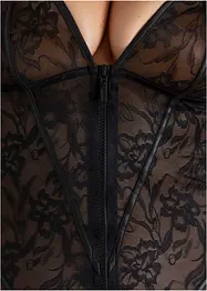 Abito in pizzo con cerniera, bonprix