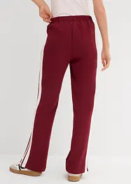 Pantaloni da jogging con strisce laterali, bonprix