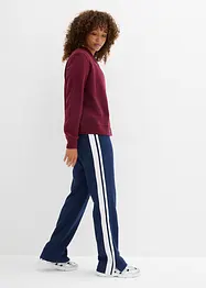 Pantaloni da jogging con strisce laterali, bonprix