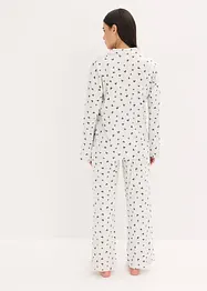 Pigiama oversize con abbottonatura, bonprix