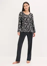 Pigiama in puro cotone, bonprix