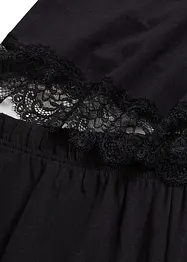 Pigiama con pizzo delicato, bonprix