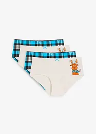 Culotte alta con cotone (pacco da 4), bonprix