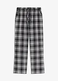 Pantaloni da pigiama in tessuto di flanella, bonprix