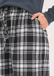 Pantaloni da pigiama in tessuto di flanella, bonprix