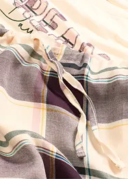 Pigiama con pantaloni in morbido tessuto e sacchetto regalo, bonprix