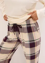 Pigiama con pantaloni in morbido tessuto e sacchetto regalo, bonprix