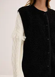 Gilet teddy, bonprix