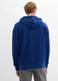 Felpa con cappuccio in puro cotone biologico, loose fit, bonprix