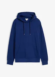 Felpa con cappuccio in puro cotone biologico, loose fit, bonprix