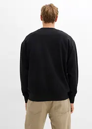 Felpa oversize in puro cotone biologico, bonprix