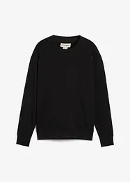 Felpa oversize in puro cotone biologico, bonprix