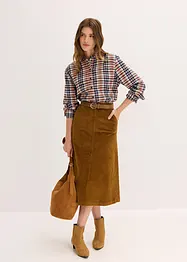 Camicia di flanella in puro cotone, bonprix