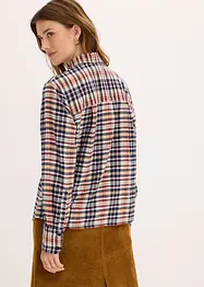 Camicia di flanella in puro cotone, bonprix