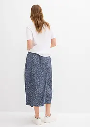Gonna midi in viscosa fluente, bonprix