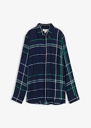 Camicia lunga in viscosa fluente, bonprix