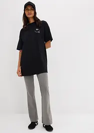 Maglia lunga oversize in puro cotone biologico, bonprix
