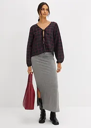 Blusa oversize in morbida viscosa, bonprix