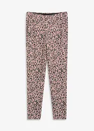 Pantaloni di viscosa in punto di Roma con vita elasticizzata, bonprix