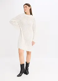 Miniabito in maglia con fiocco in satin, bonprix