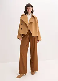 Pantaloni larghi in misto viscosa fluente, bonprix