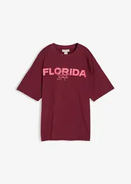 T-shirt oversize in puro cotone biologico, bonprix